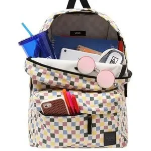 Vans | Bags | Vans Deana Iii Backpack Multicolor Zip Pockets  display picture 2